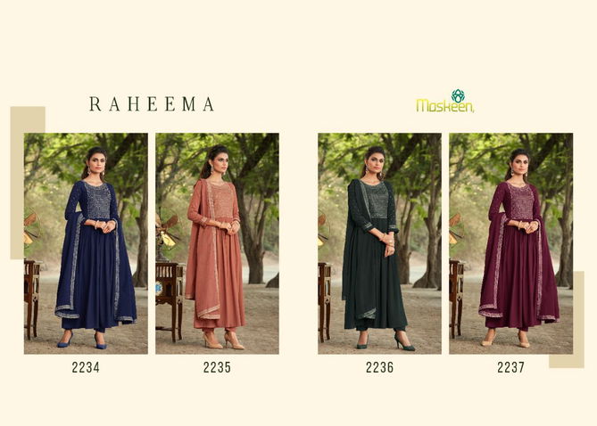 MAISHA RAHEEMA New Stylish Festive Wear Designer Readymade Suit Collection